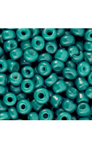 Seed beads 6/0 (4mm) Ultramarine green